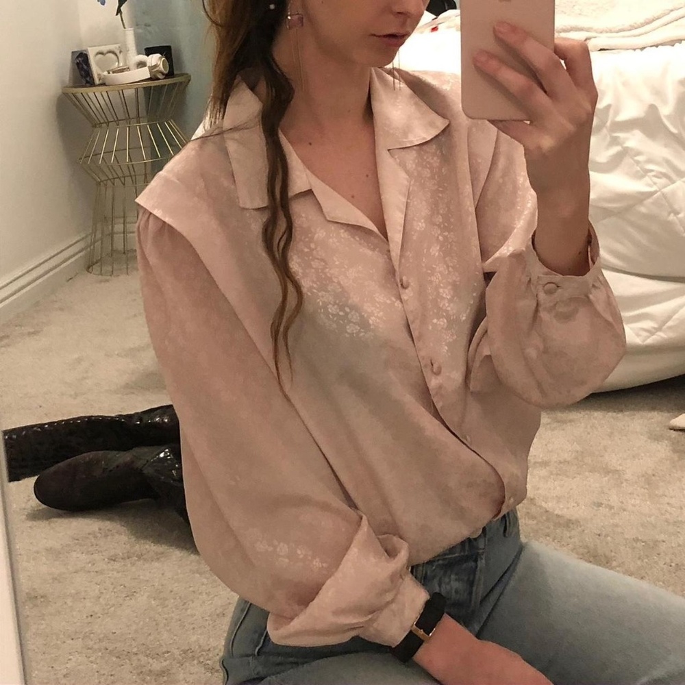 David Matthew floral blouse 👚